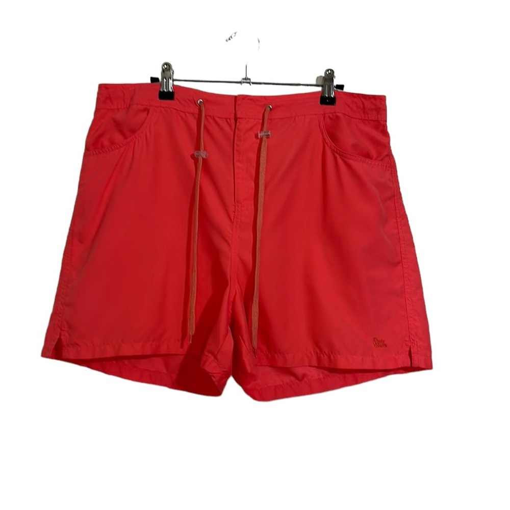 Body Glove Salmon Board Beach Swim Drawstring Shorts Sz XL